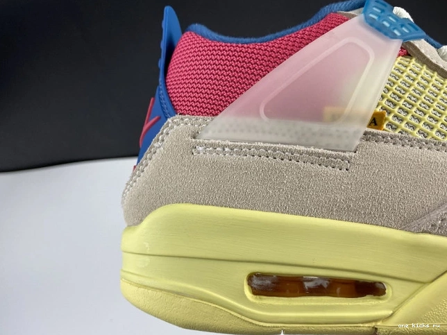 Rep Onekick Guava Ice Jordan Retro 4 Union DC9533-800 Air 0729